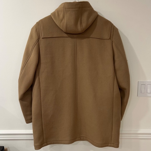 Brooks Brothers Men's Beige Wool Duffel Coat - XXL - Great Condition with Flaws - Picture 3 of 16